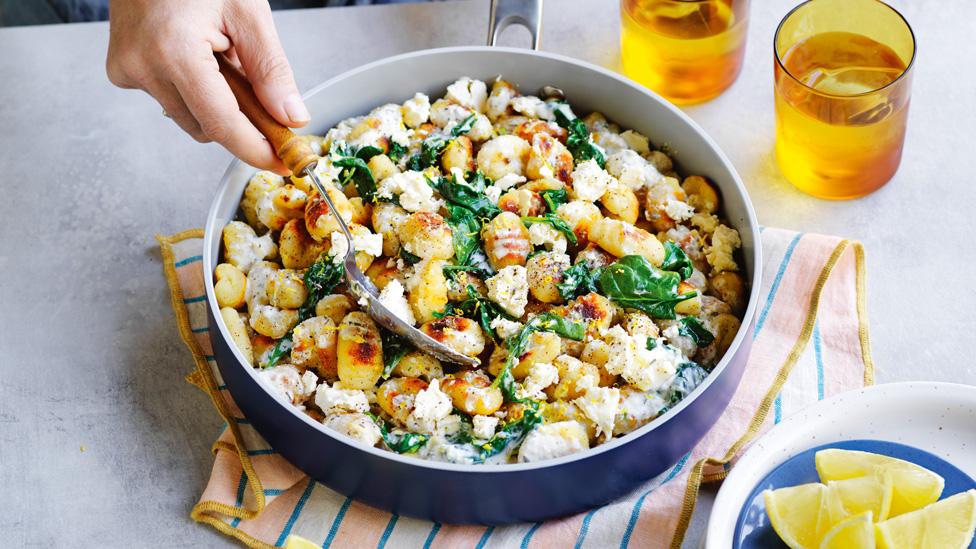 Gnocchi Pfanne cremig zubereiten