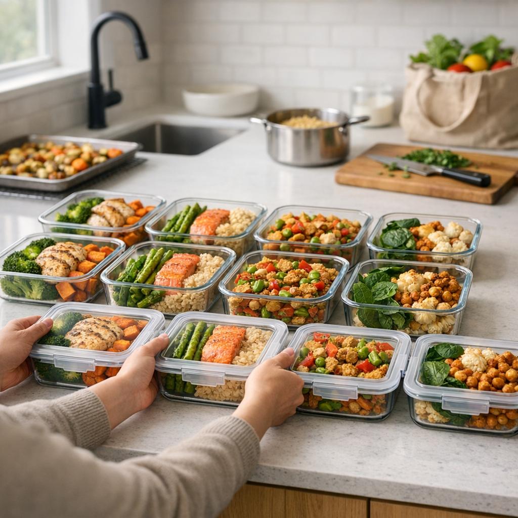 Meal Prep für Anfänger einfach starten und planen leicht