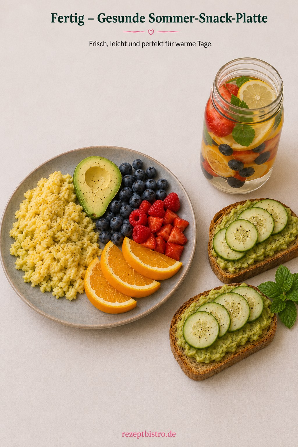 Gesunde Snacks Für Zwischendurch - Die Bunte Sommer - Snack