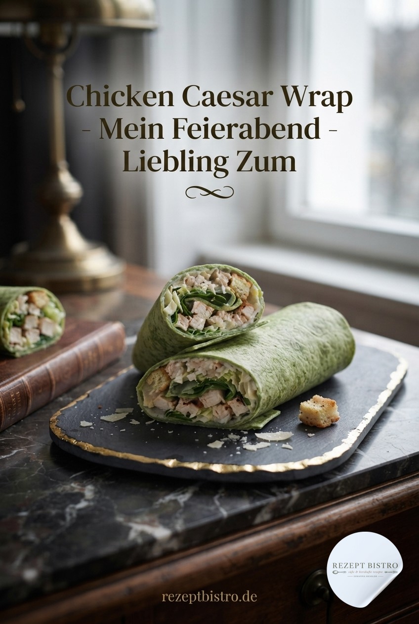 Chicken Caesar Wrap - Mein Feierabend - Liebling Zum