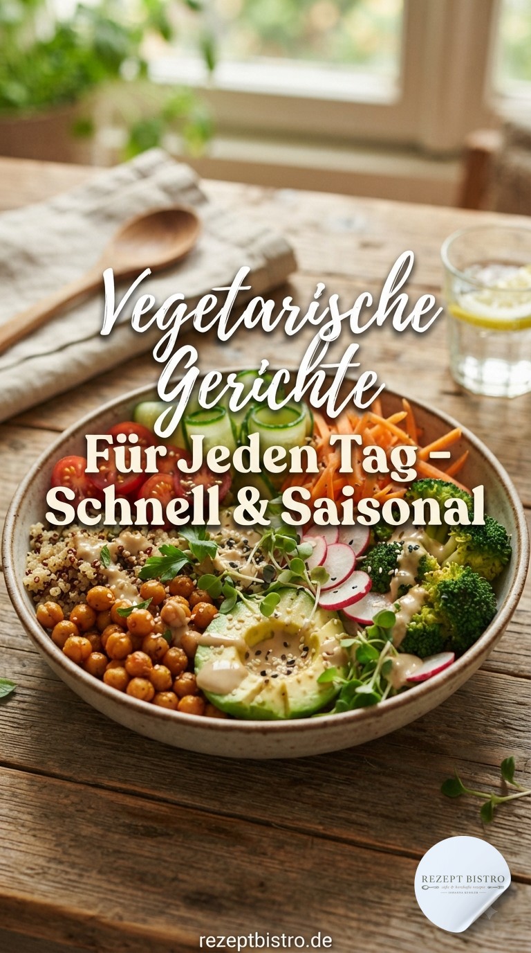 Vegetarische Gerichte Für Jeden Tag - Schnell & Saisonal