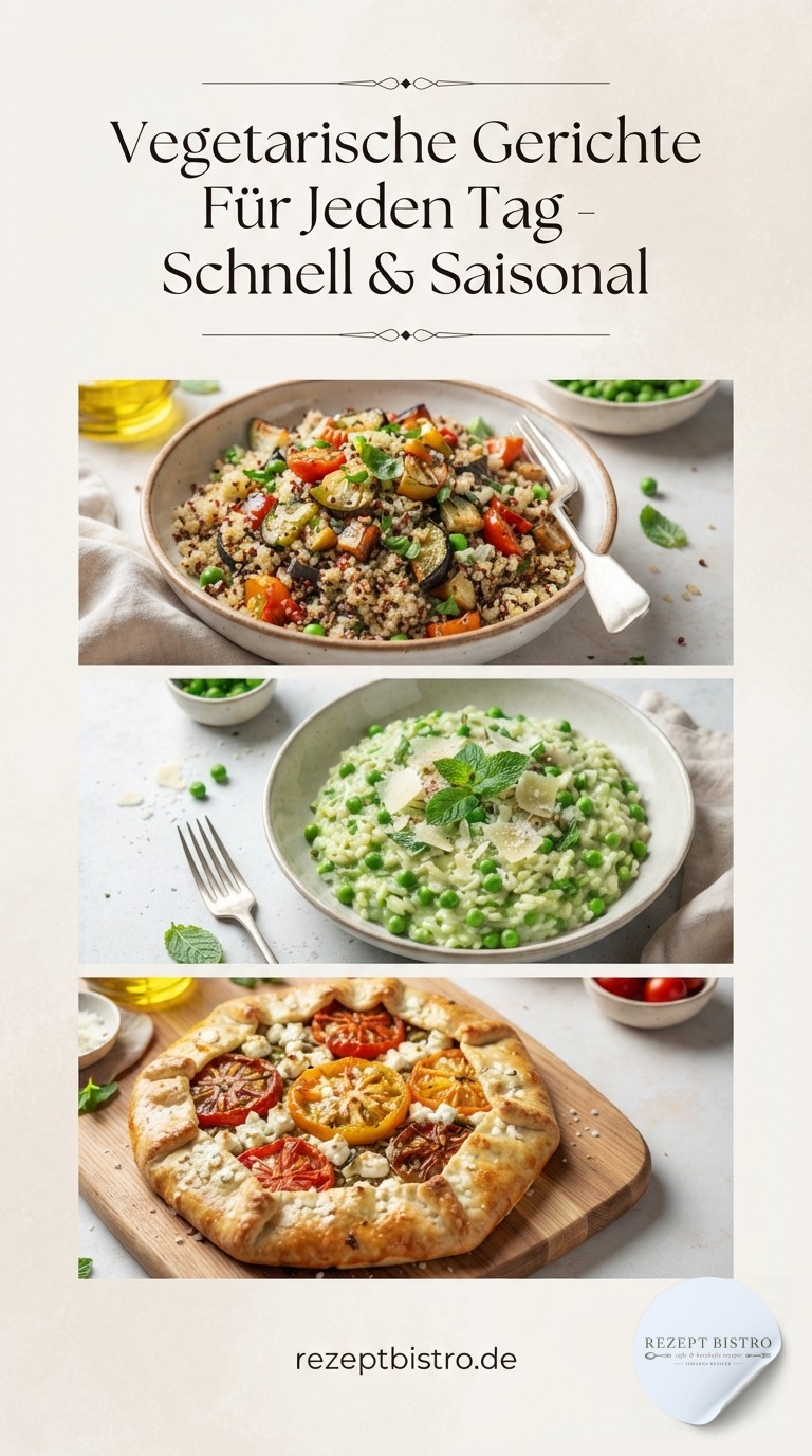 Vegetarische Gerichte Für Jeden Tag - Schnell & Saisonal