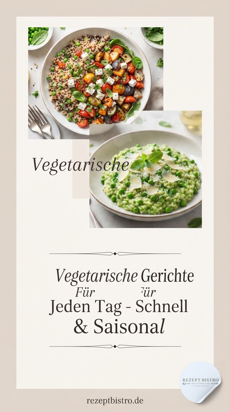 Vegetarische Gerichte Für Jeden Tag - Schnell & Saisonal
