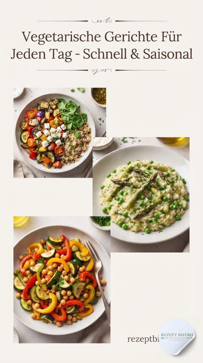 Vegetarische Gerichte Für Jeden Tag - Schnell & Saisonal