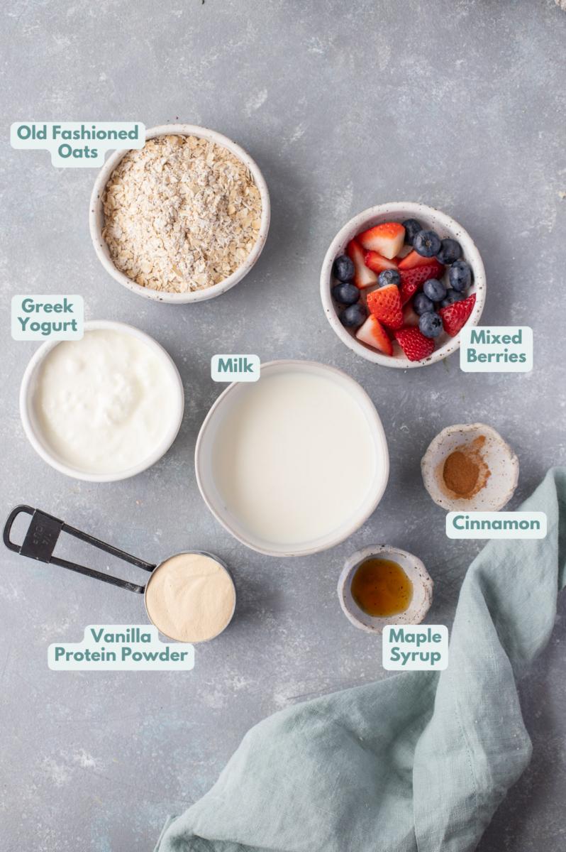 High Protein Overnight Oats einfach selber machen