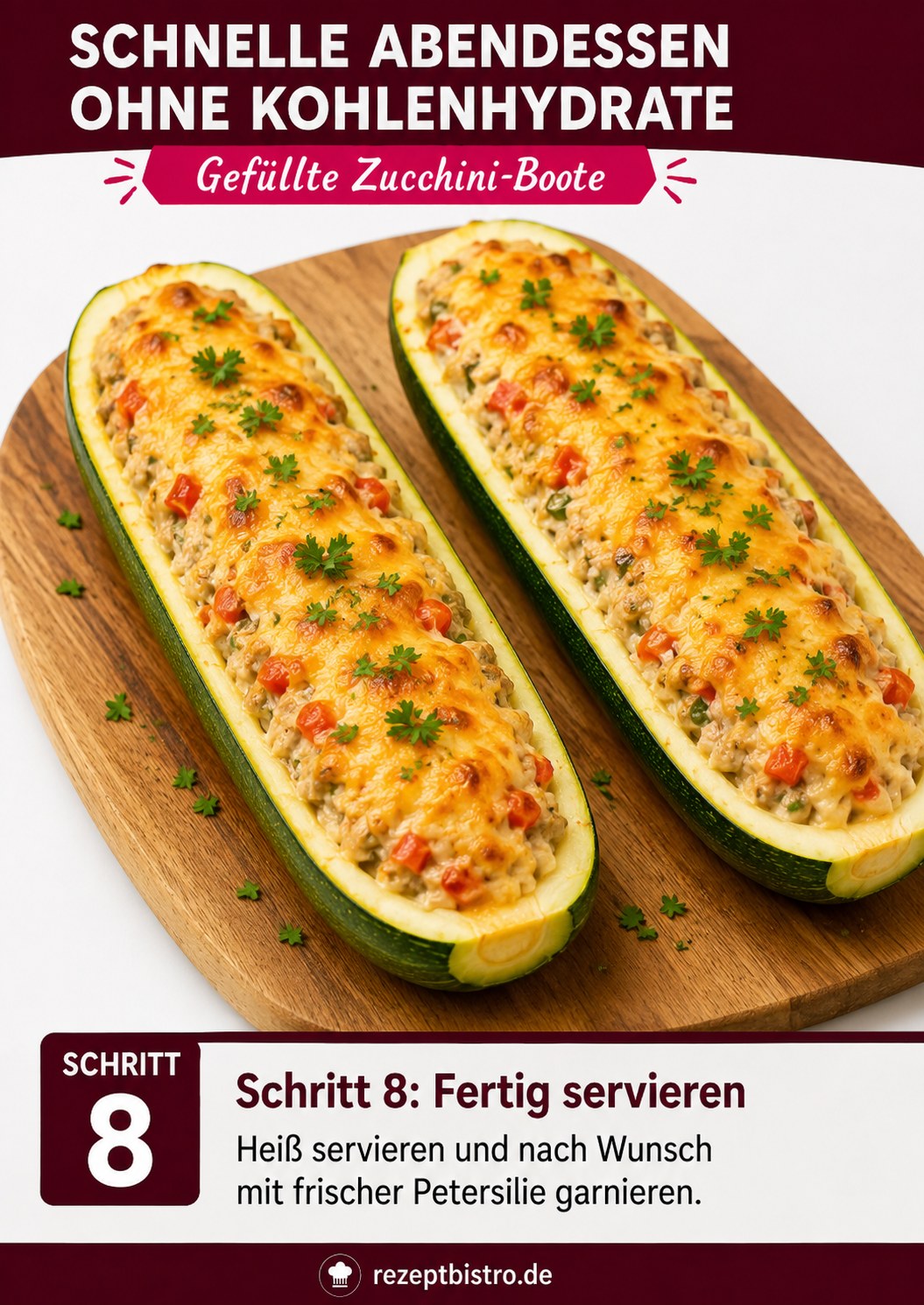 Schnelle Abendessen Ohne Kohlenhydrate - Gefüllte