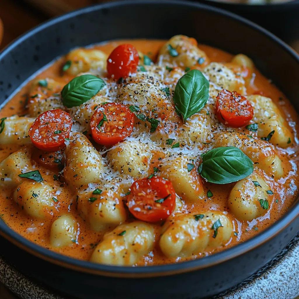 Tomaten und Gewürze im Topf