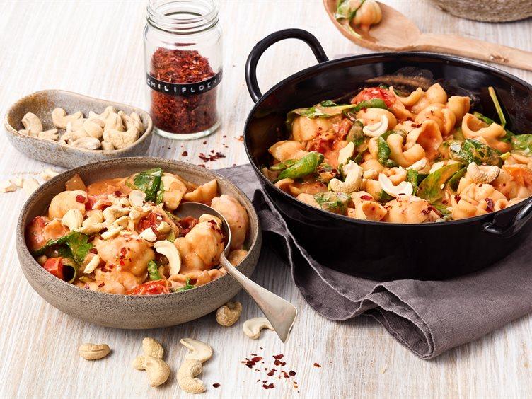 Gewürze für vegane Pasta