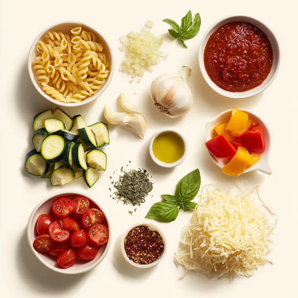 Vegetarische Ofenpasta einfach und cremig zubereiten